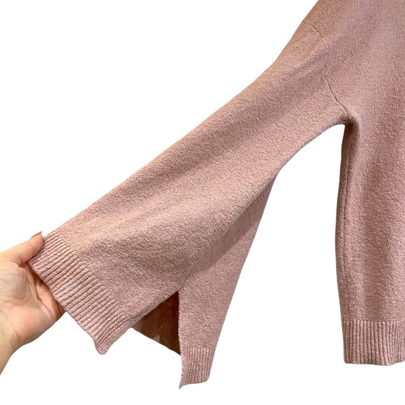 BP Soft Dusty Pink Bell Dolman Sleeve Mock Neck Sweater from Nordstrom - Picture 8 of 13
